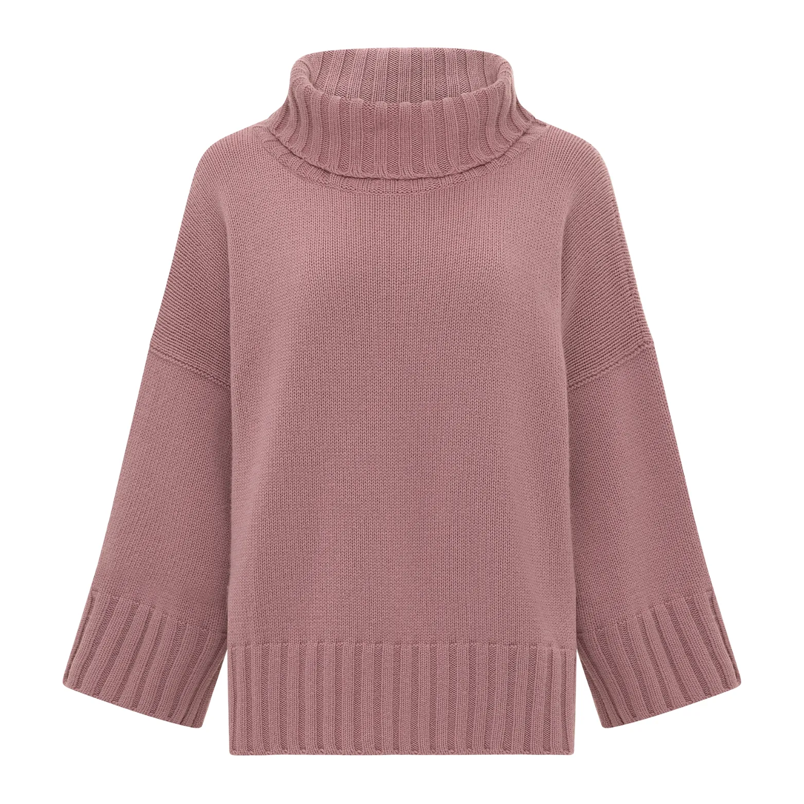 Alessandra Scottish Cashmere Sweater - Burnt Rose