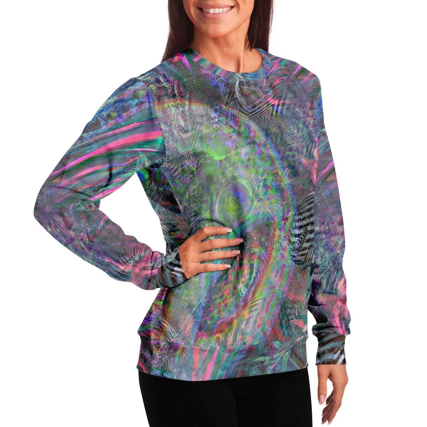 Iridescent Vision 3D Unisex Sweater