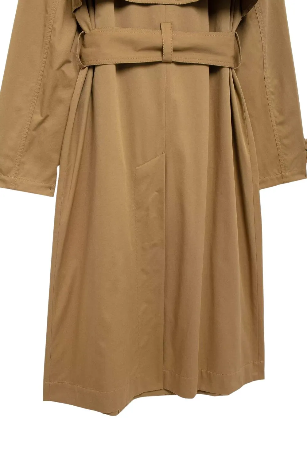 'Julia' Collared Long-Sleeve Trench Coat
