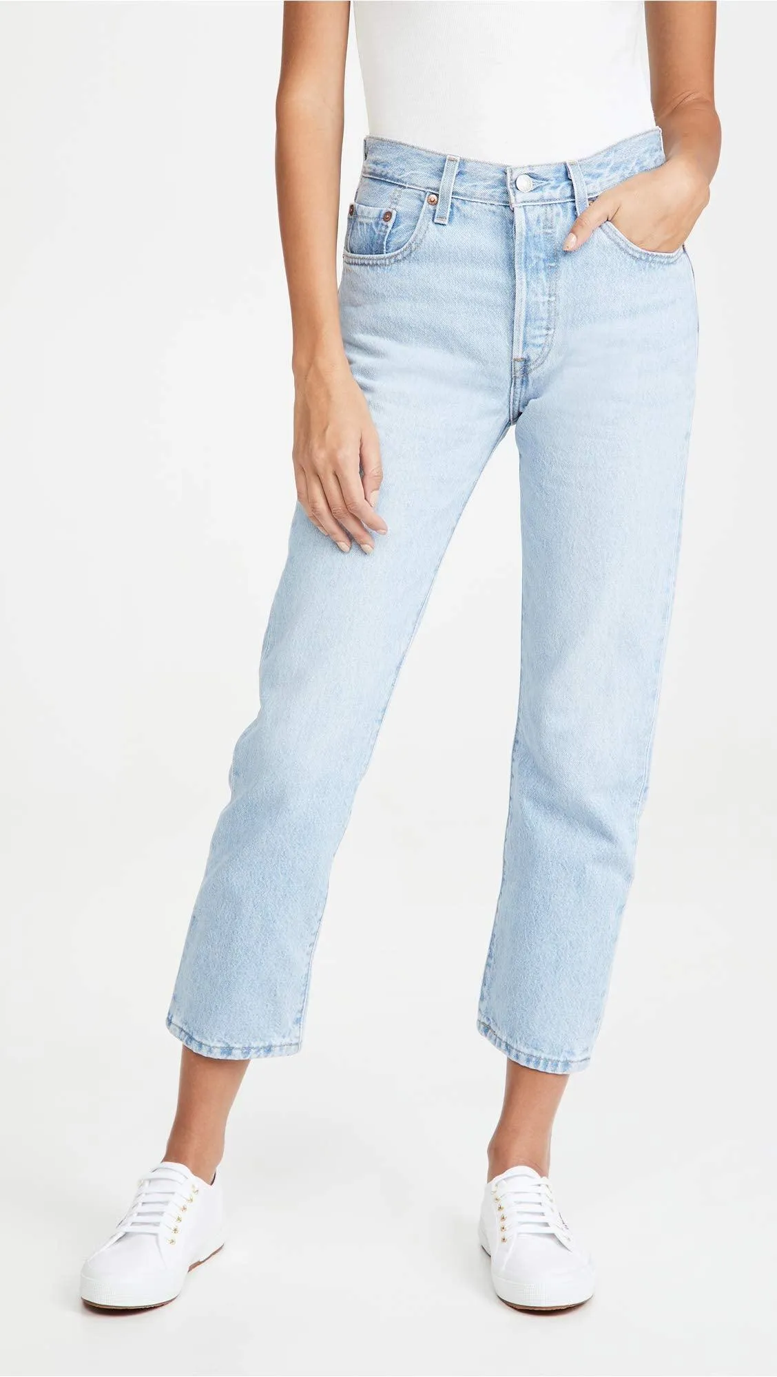 Levi's Women's Premium 501 Crop Jeans