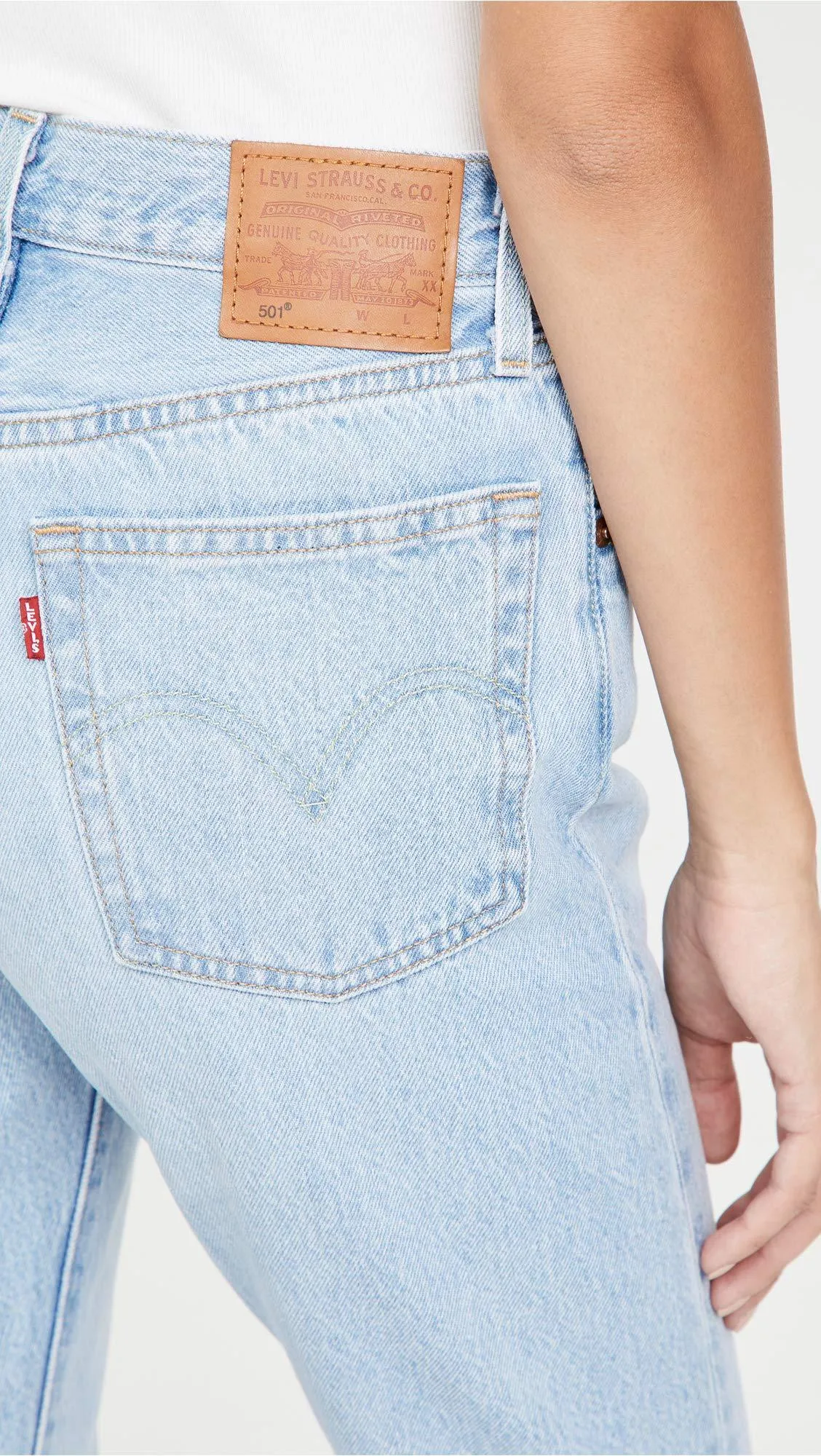 Levi's Women's Premium 501 Crop Jeans