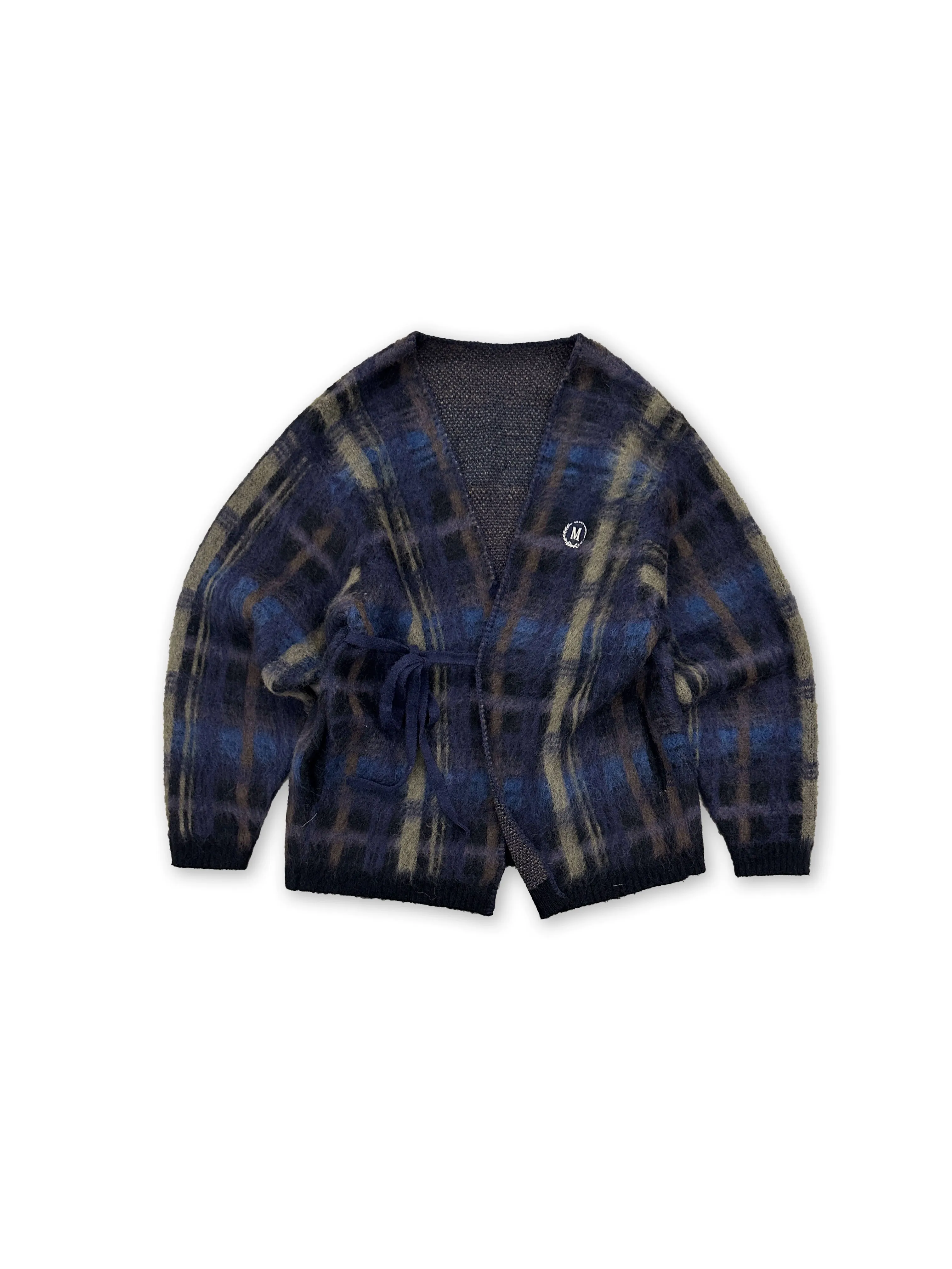 MASONPRINCE Plaid Fleece Plaid Sweater