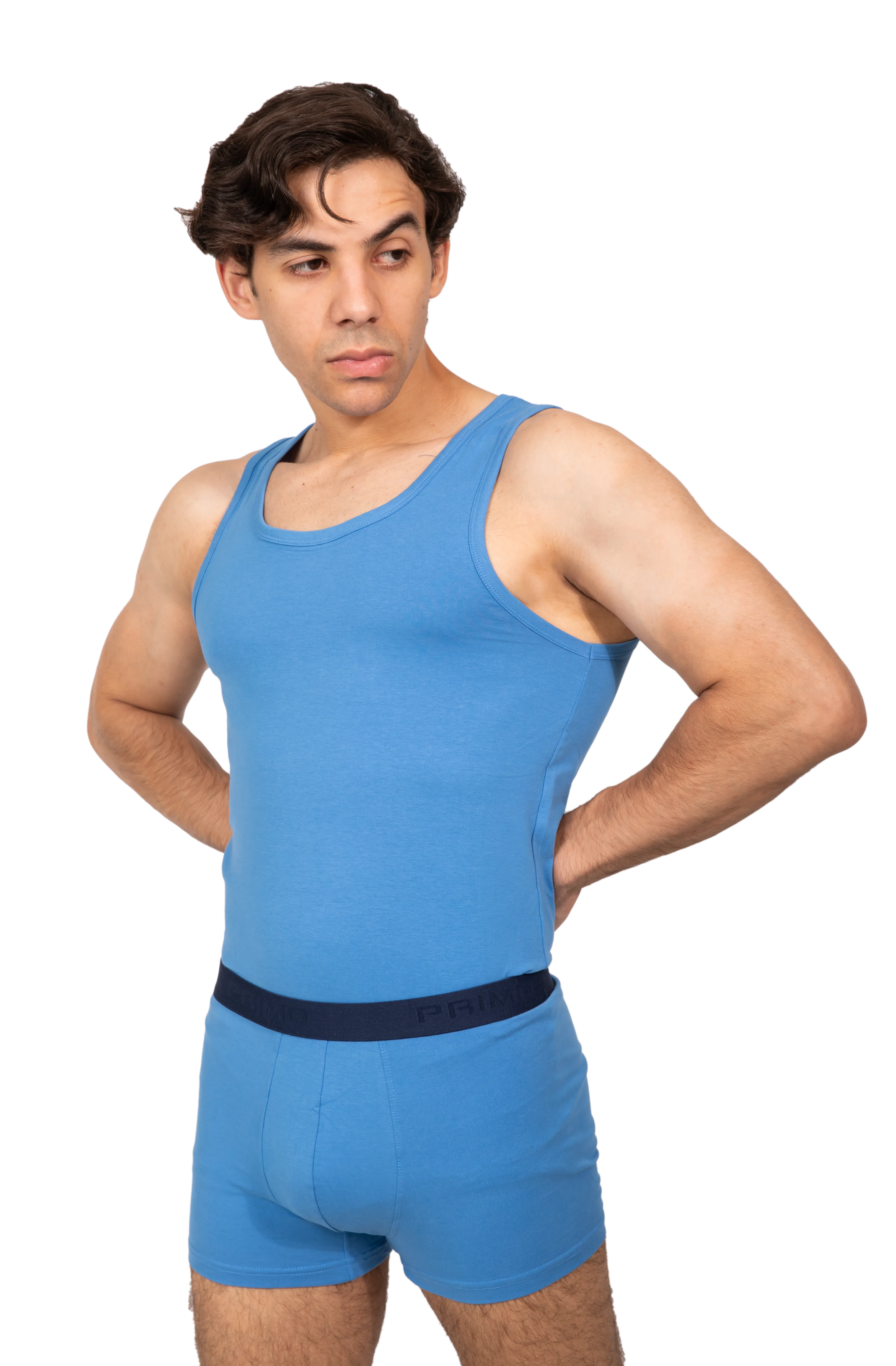 Men's Primo Plain Boxer Set Classique