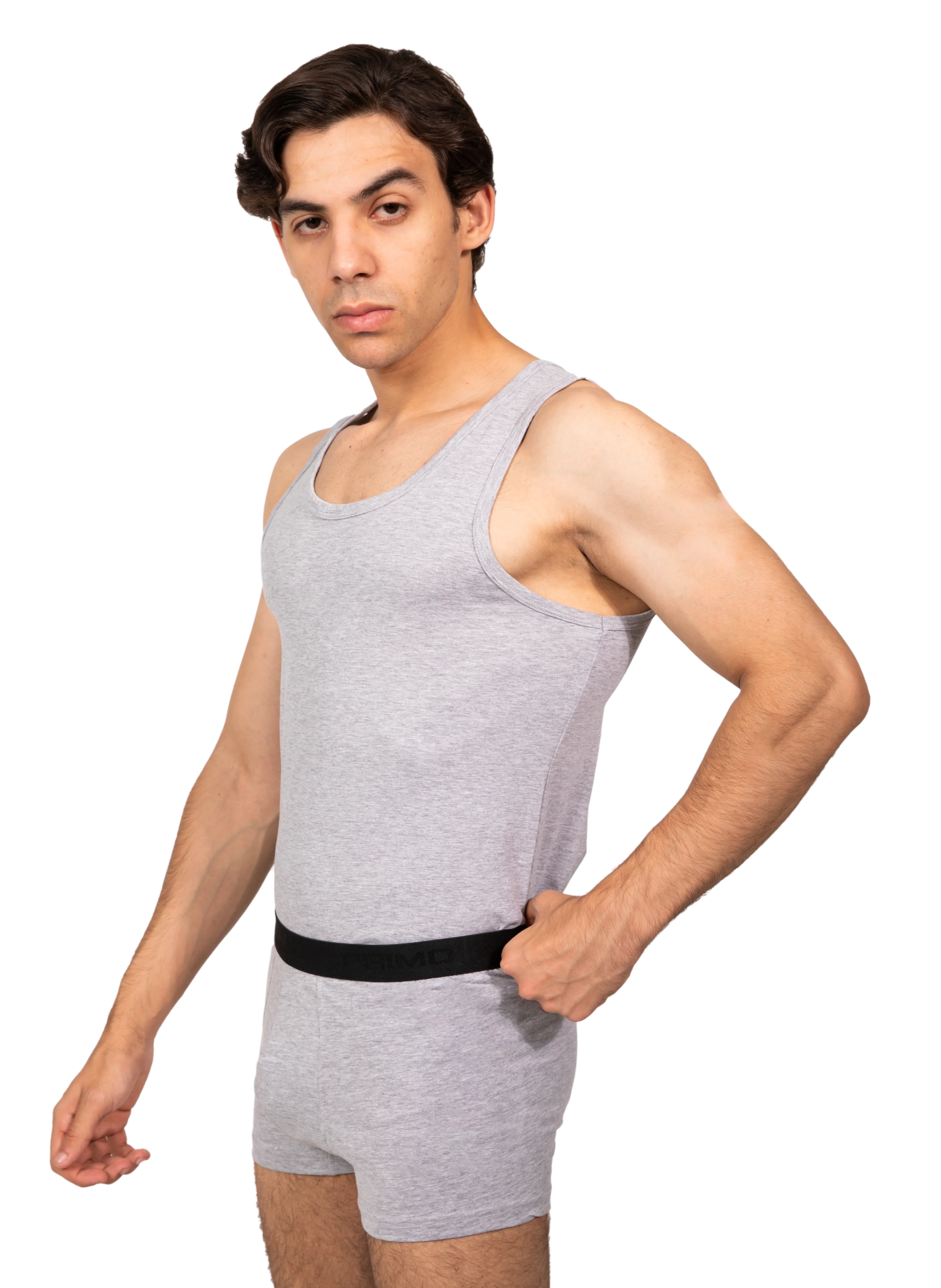 Men's Primo Plain Boxer Set Classique