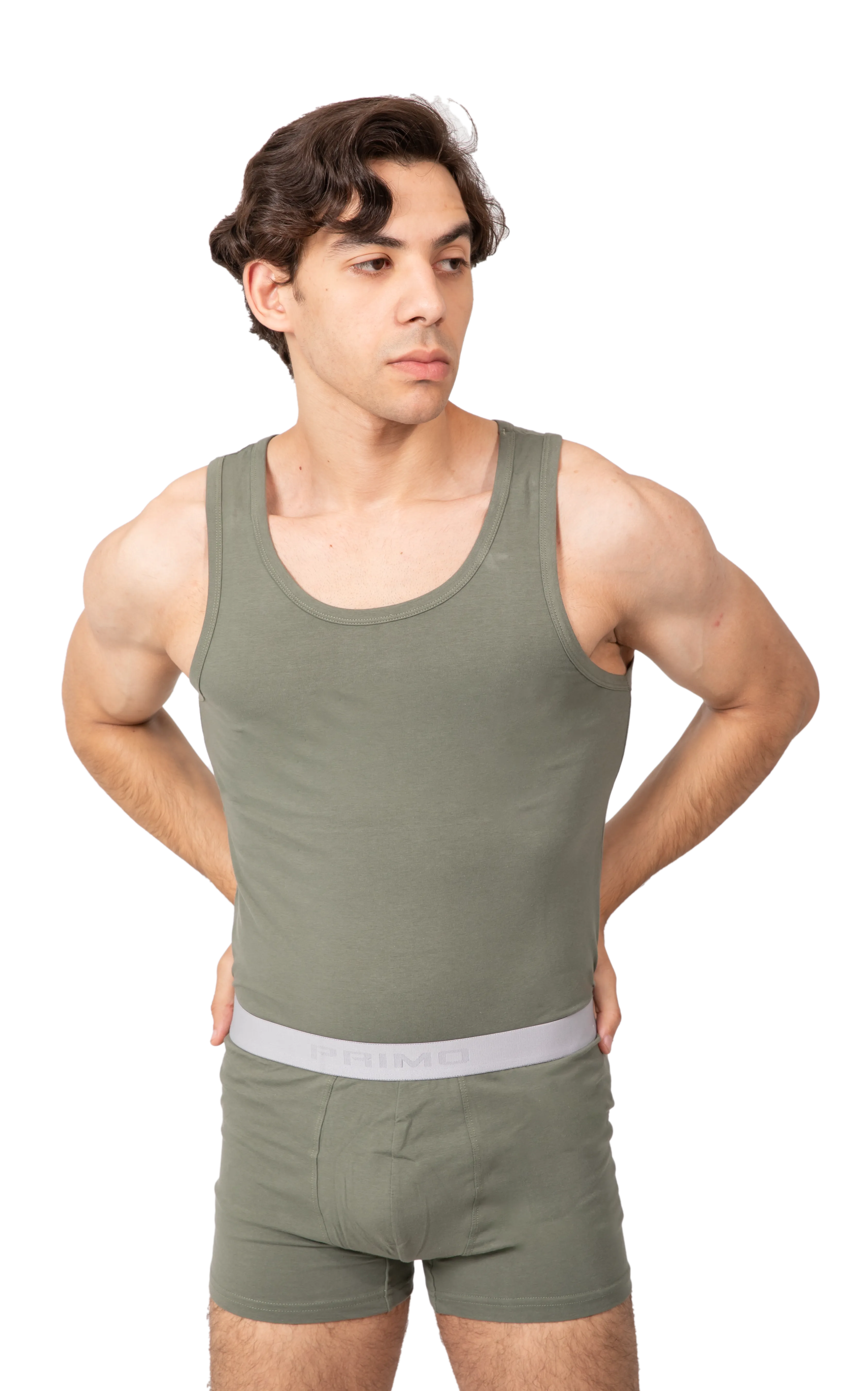 Men's Primo Plain Boxer Set Classique