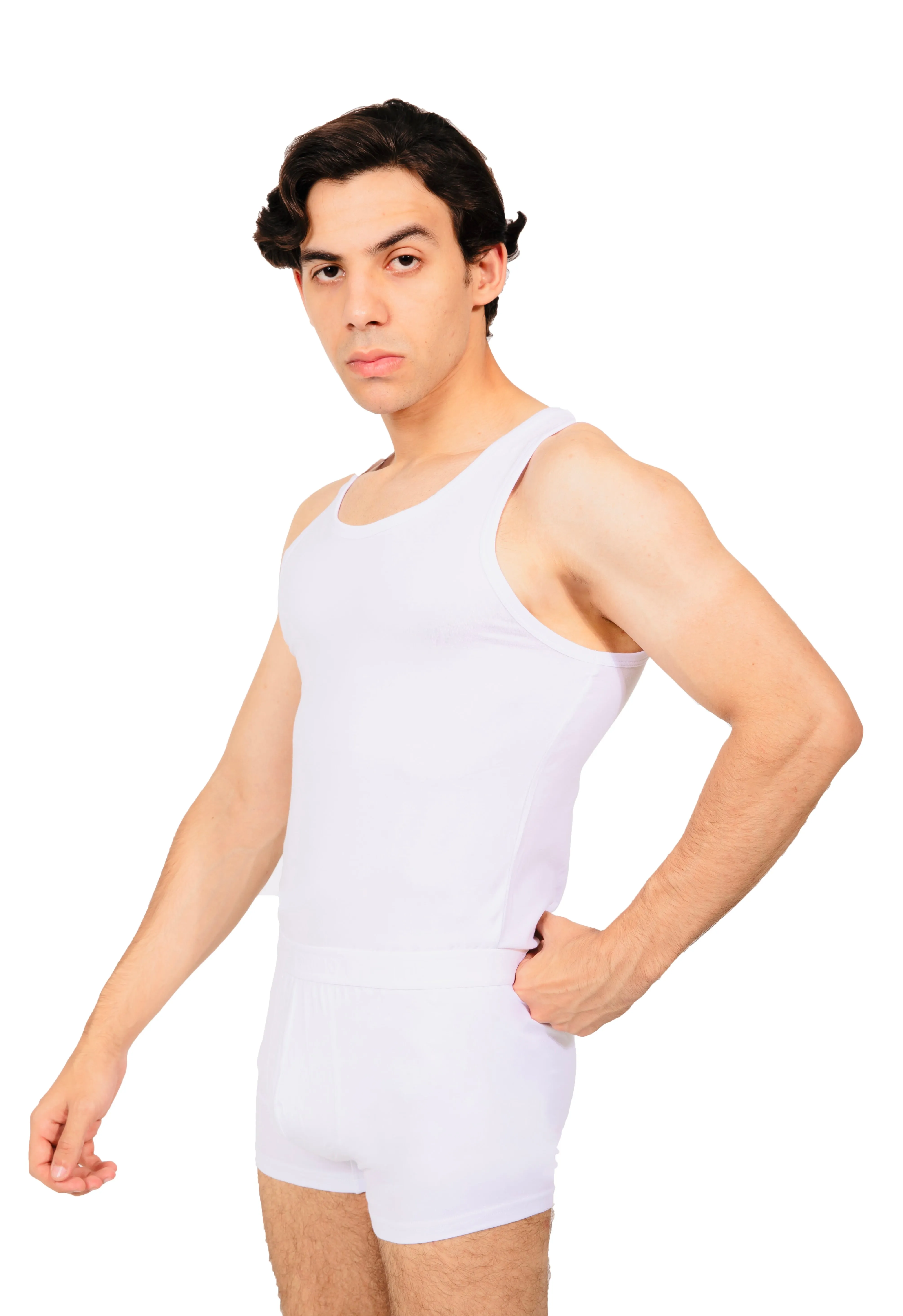 Men's Primo Plain Boxer Set Classique