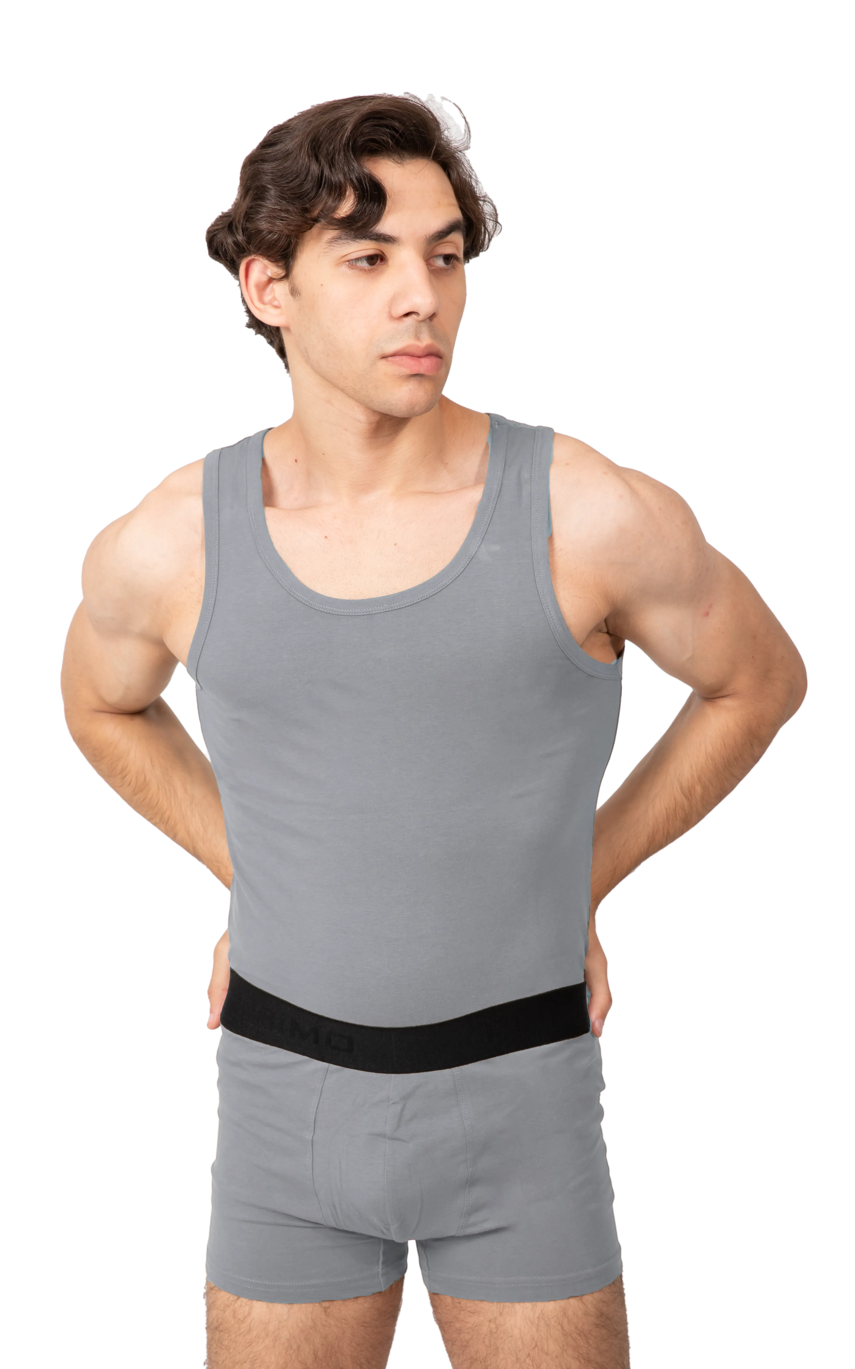 Men's Primo Plain Boxer Set Classique