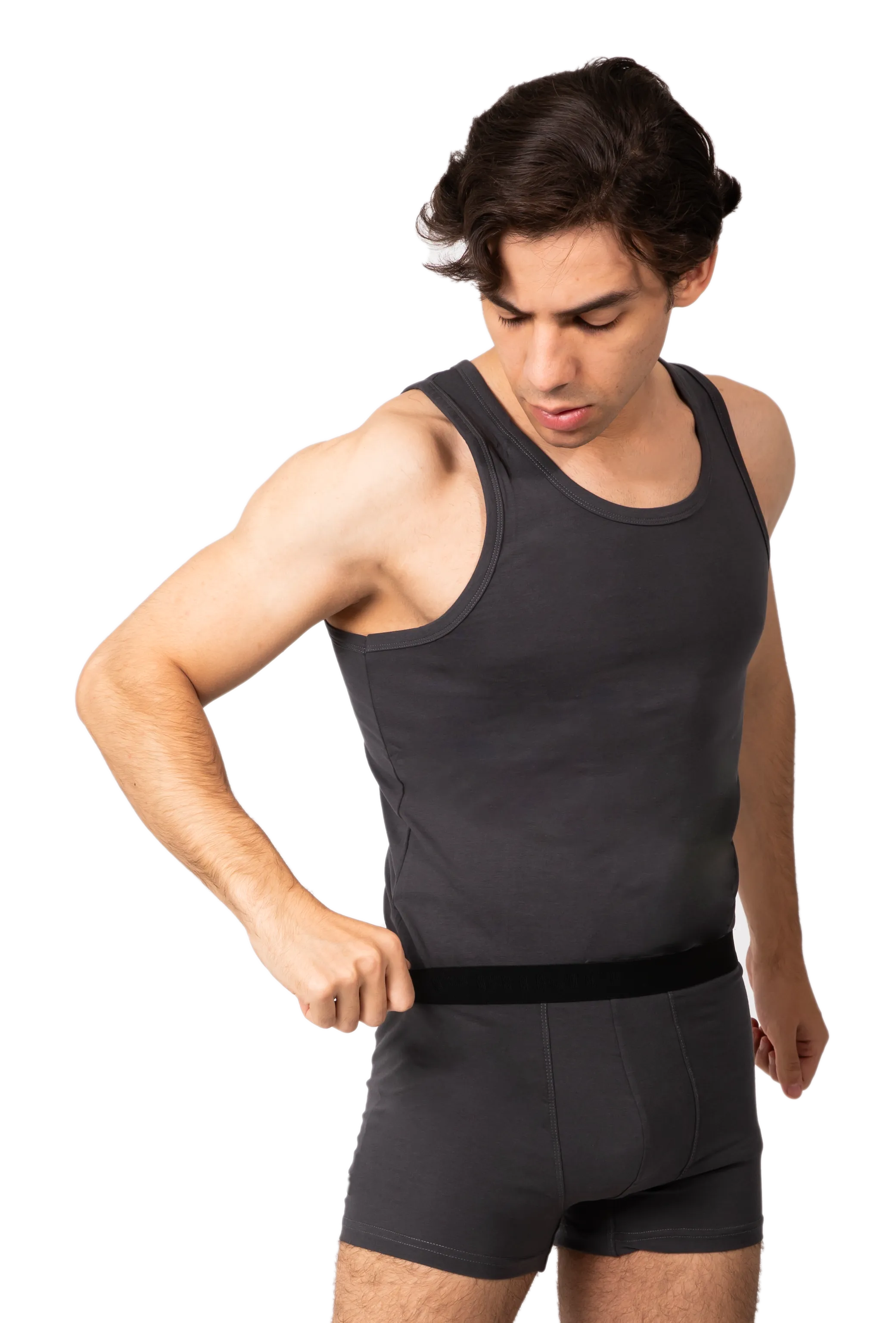Men's Primo Plain Boxer Set Classique