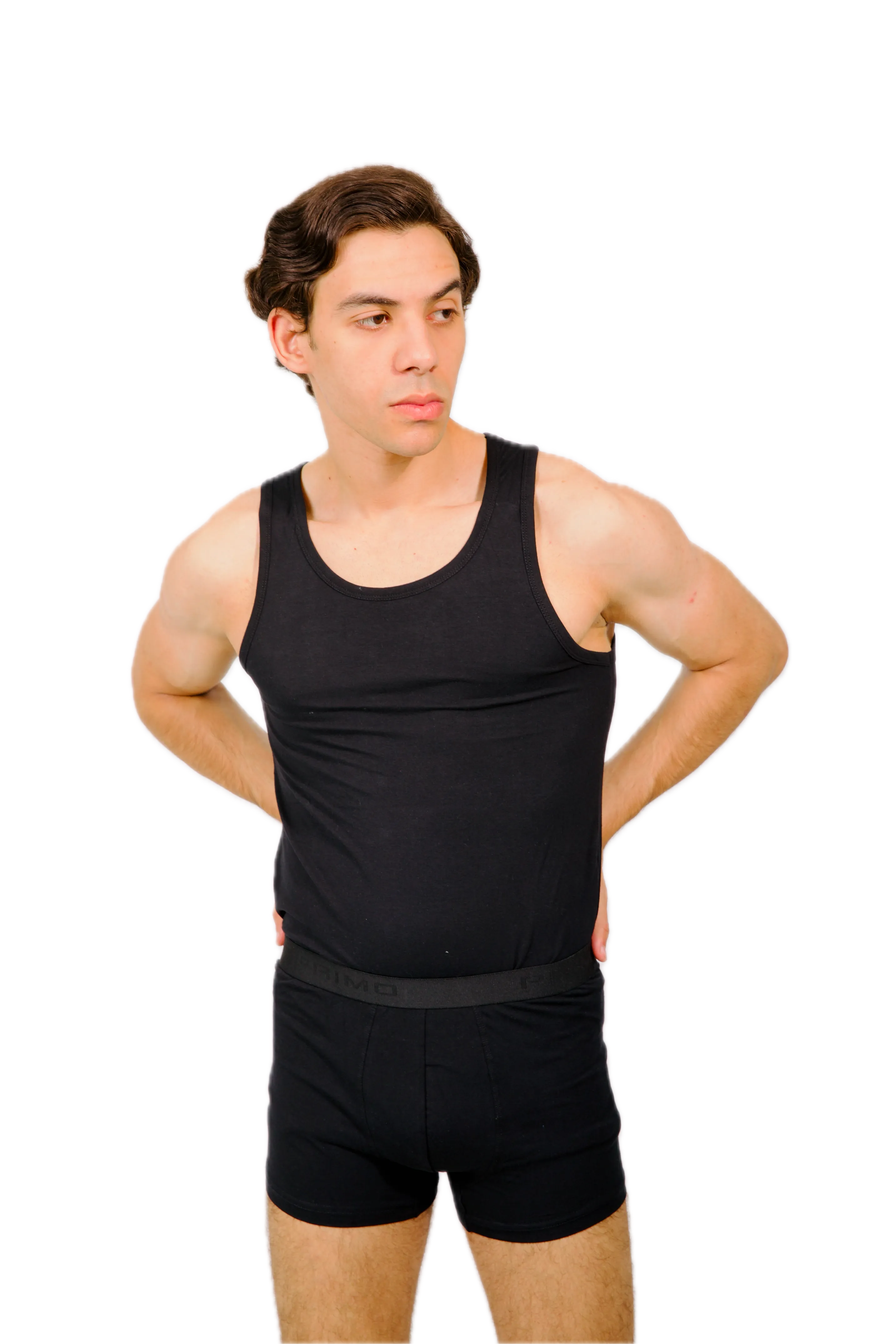 Men's Primo Plain Boxer Set Classique