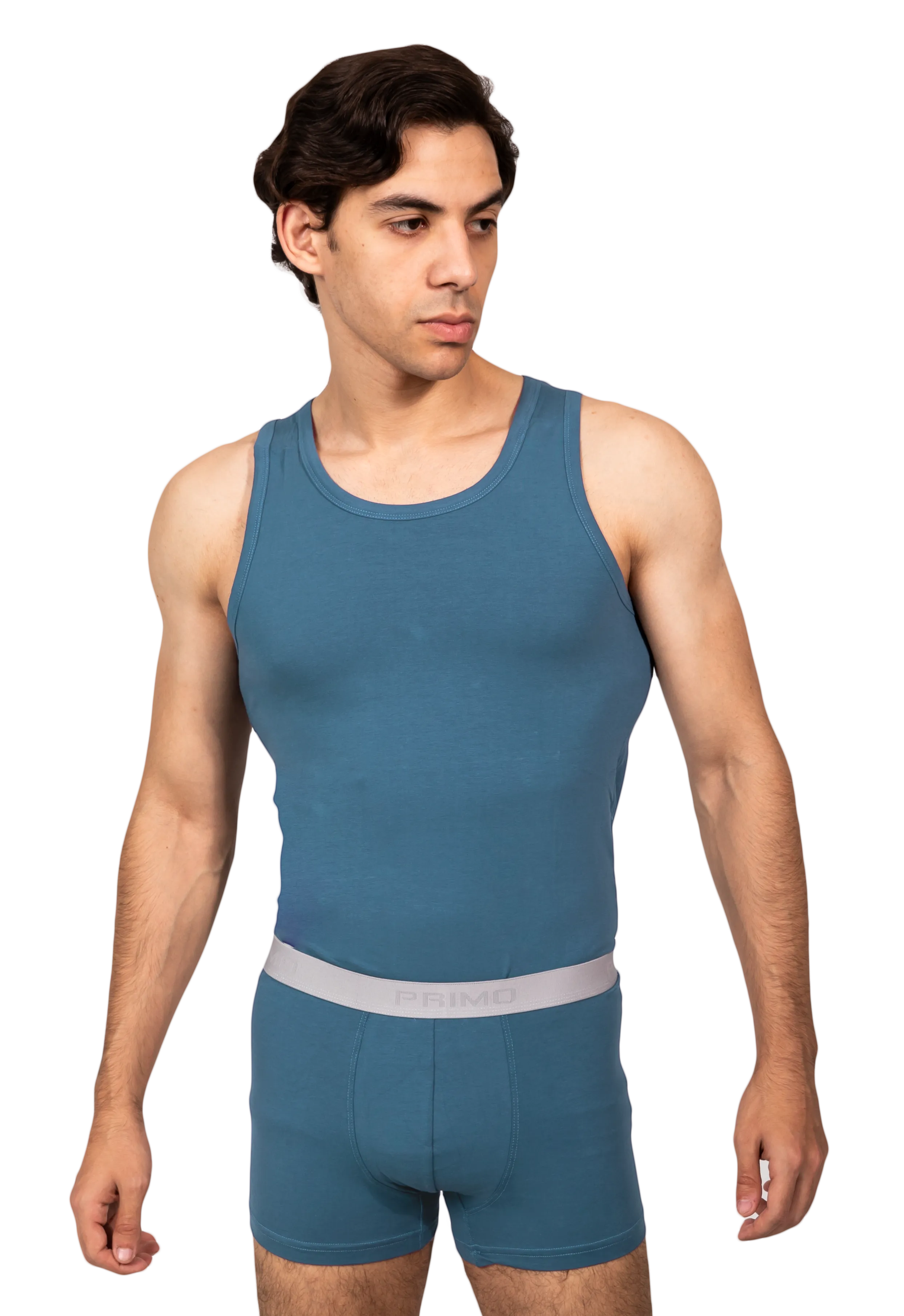 Men's Primo Plain Boxer Set Classique