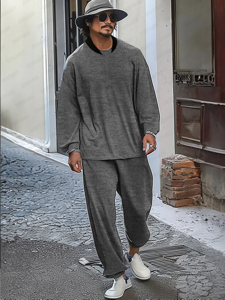 Minimalism Relaxed Fit 2-Piece Outfit