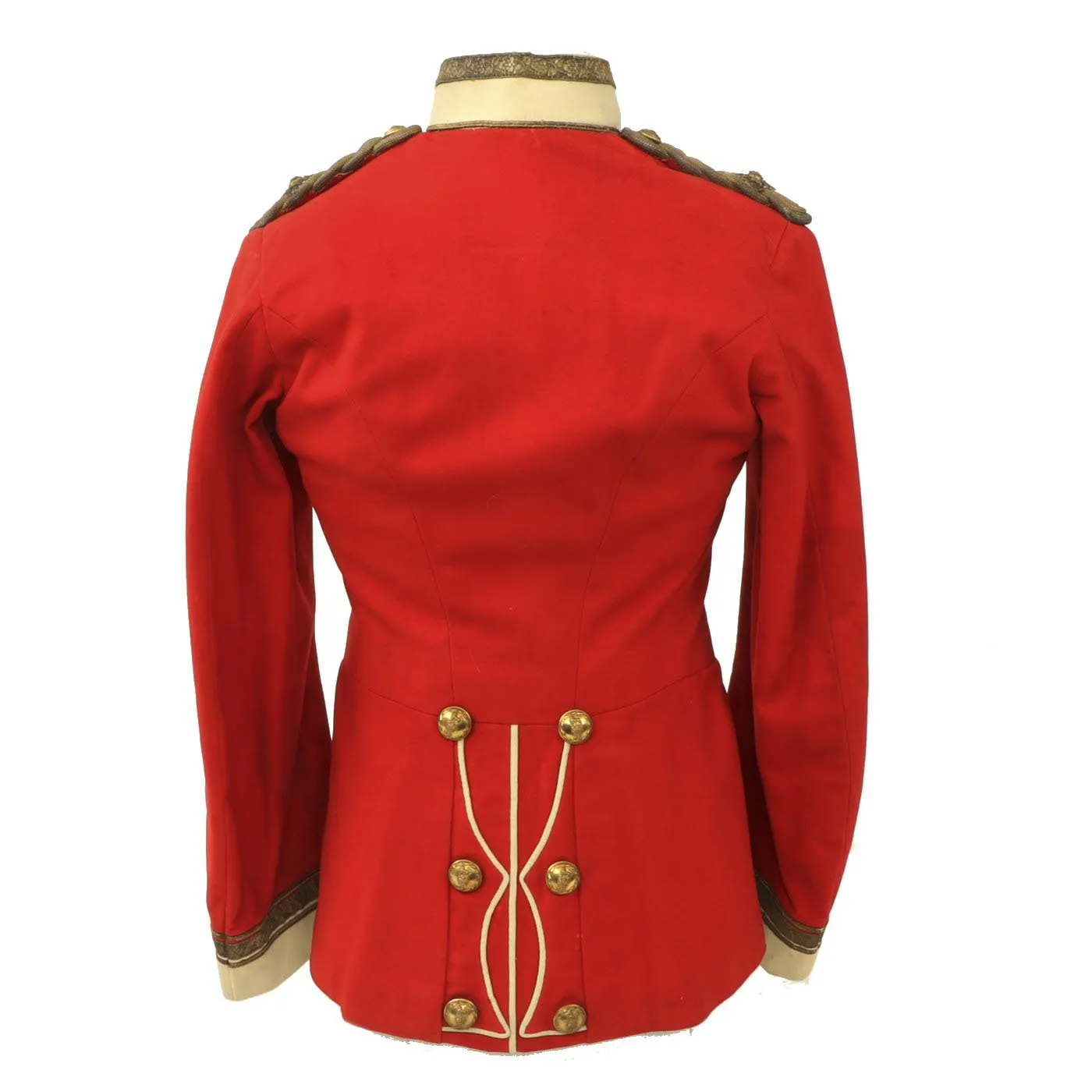 Original British WWI Gloucestershire Regiment Officer Scarlet Dress Tunic