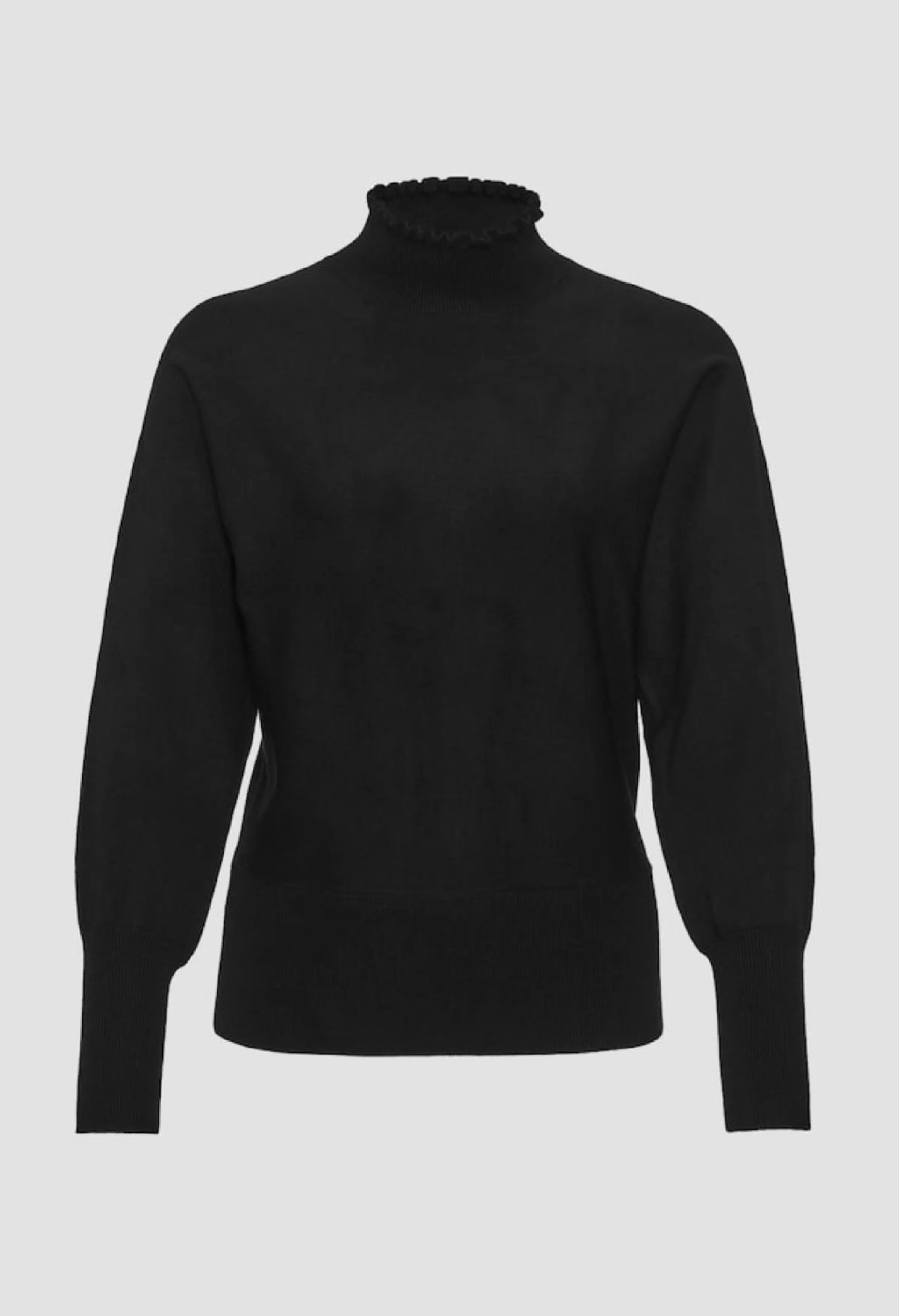Polluni High Neck Knit Sweater
