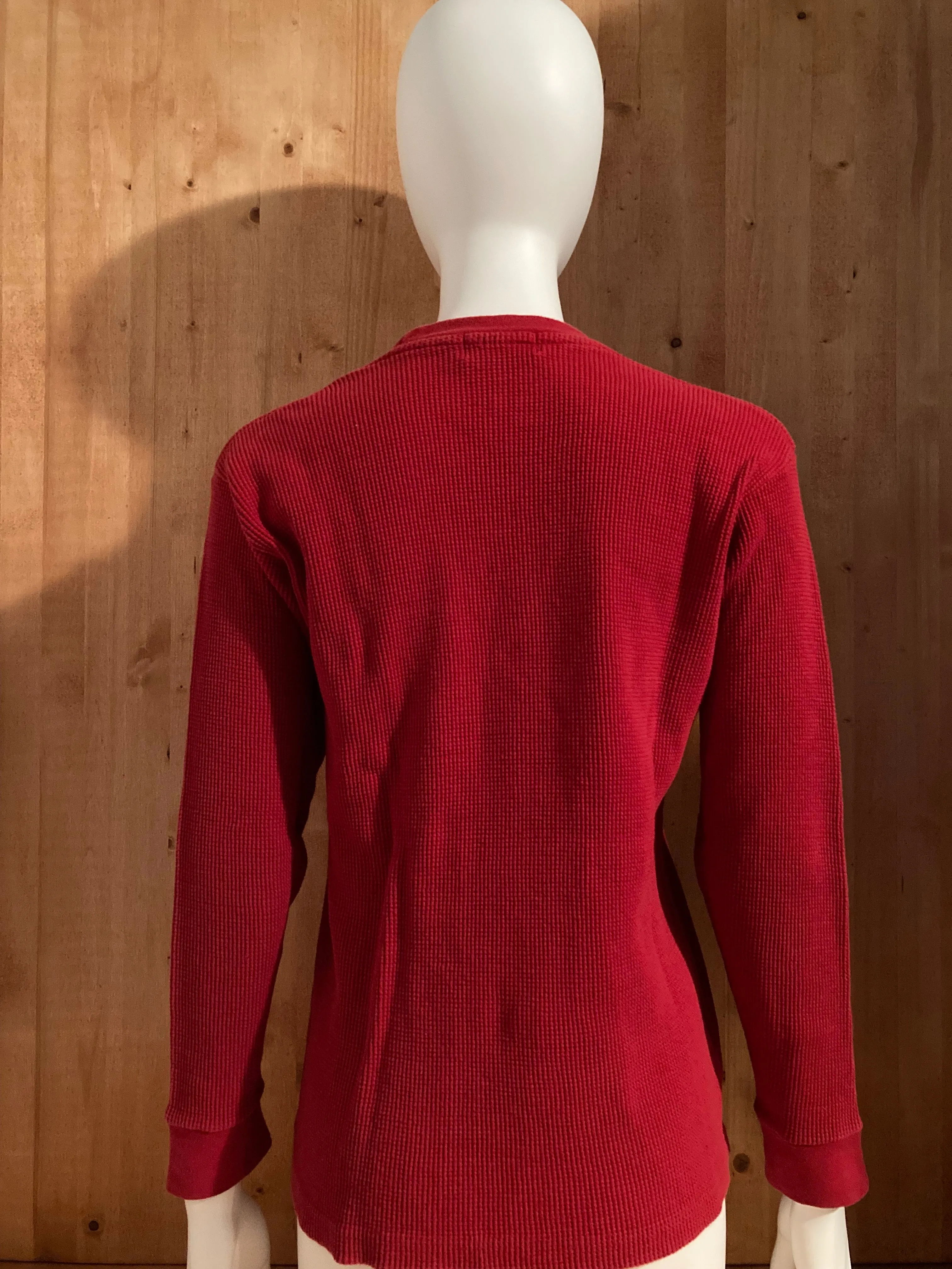 POLO RALPH LAUREN SMALL PONY VINTAGE VTG 80s Adult T-Shirt Tee Shirt L Lrg Large Red Sweater