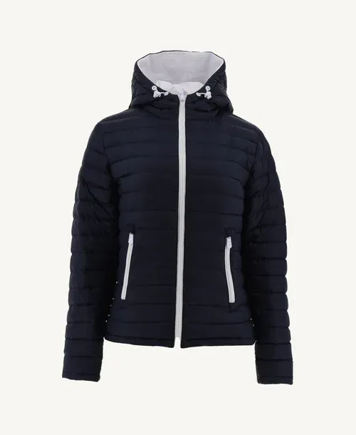 Reversible Jacket Vienne White-Navy