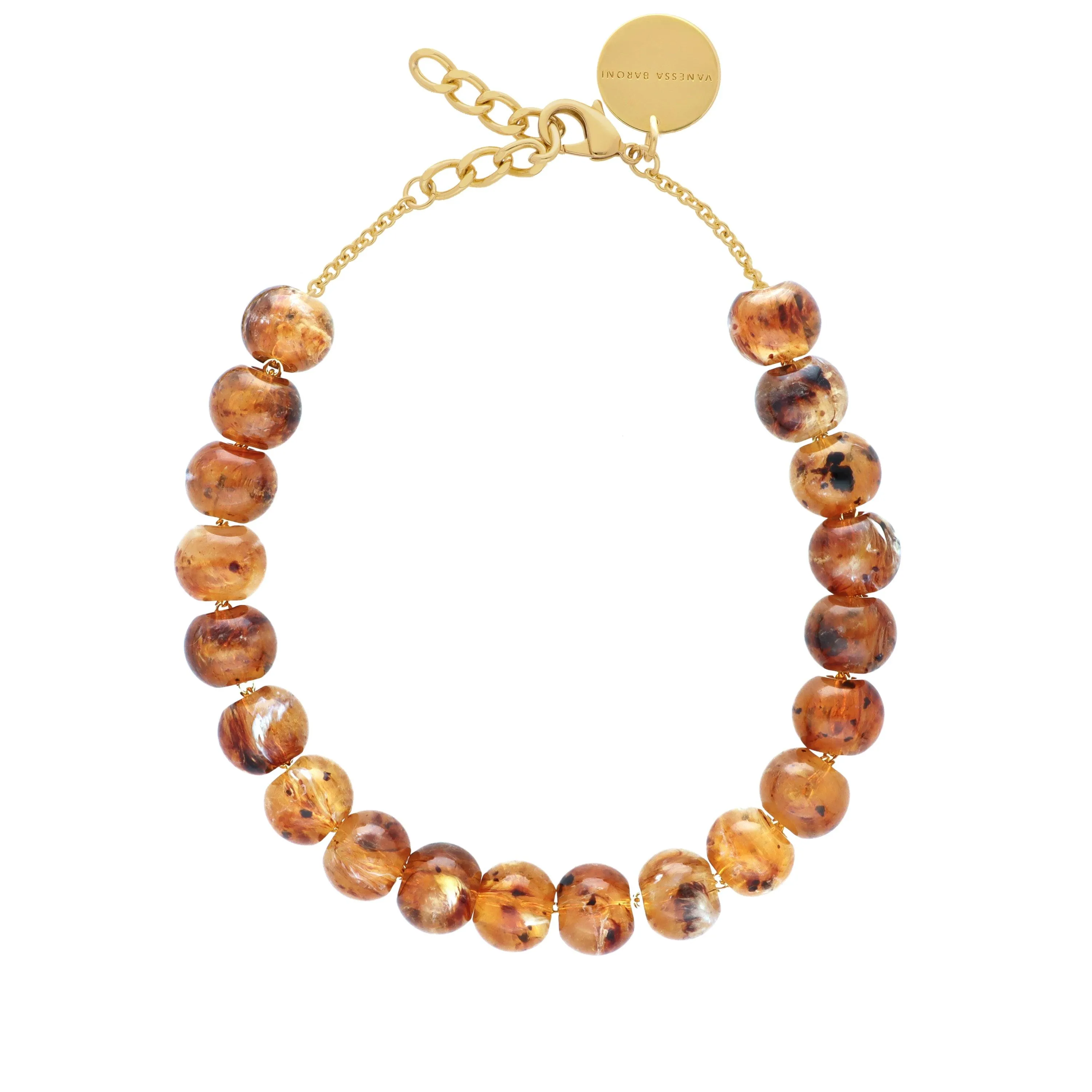 Small Beads Necklace Short Bernstein