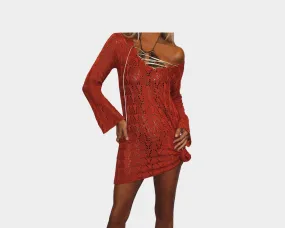 Tuscan Sun Tangerine Beach Cover-up - The Tuscany