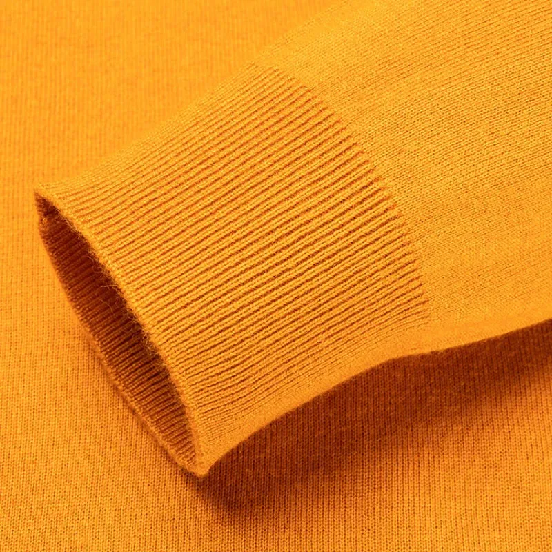 Wiaofellas  -  Men's pullover sweater with V-neck, business casual polo , keeping warm with wool . cashmere sweater.High-quality men's clothing